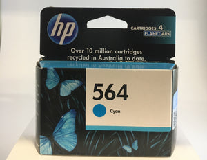 HP #564 Cyan Ink Cart CB318WA