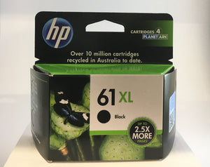 HP #61XL Black Ink CH563WA