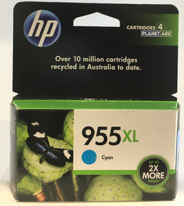 HP #955XL Cyan Ink L0S63AA