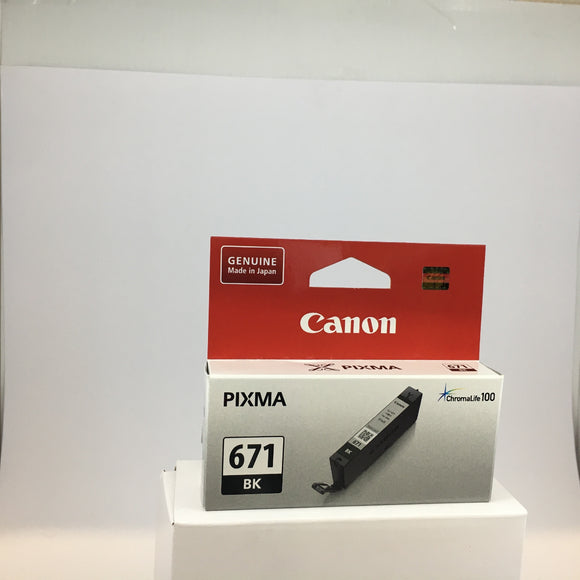 Canon CLI671 Black Ink Cart