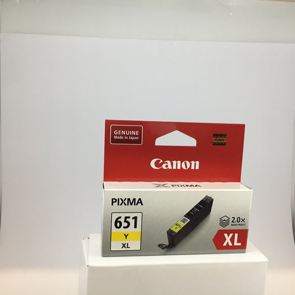 Canon CLI651XL Yellow Ink Cart