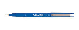 MARKER ARTLINE 200 FINE BLUE 0.4MM