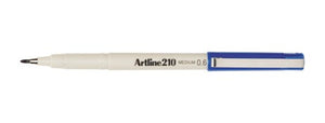 MARKER ARTLINE 210 MEDIUM BLUE 0.6MM