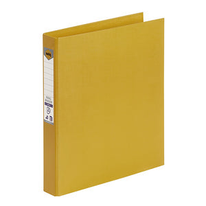 BINDER MARBIG A4 PE 2 D-RING 25MM LEMON