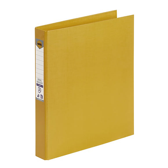 BINDER MARBIG A4 PE 2 D-RING 25MM LIME