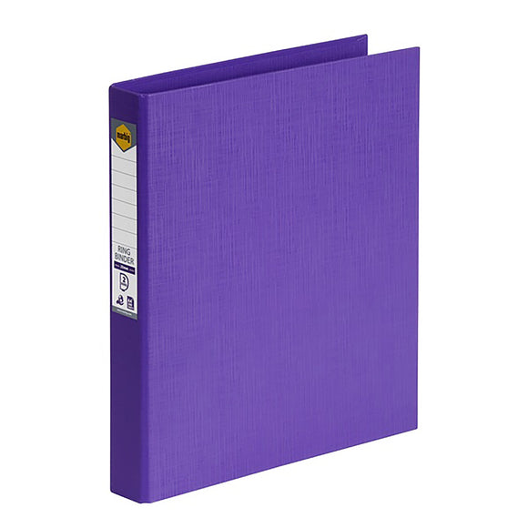 BINDER MARBIG A4 PE 2 D-RING 25MM PURPLE