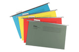 SUSPENSION FILE STAT FC INC INDEX & INSERT PAPER ASST COLOURS PK20