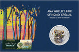 ANA World’s Fair of Money Special Koala 2026 1oz Silver Coloured Coin with Liberty Bell Privy Mark