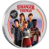 Stranger Things - Friends Don't Lie 2026 1oz Silver Coloured Coin