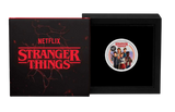 Stranger Things - Friends Don't Lie 2026 1oz Silver Coloured Coin
