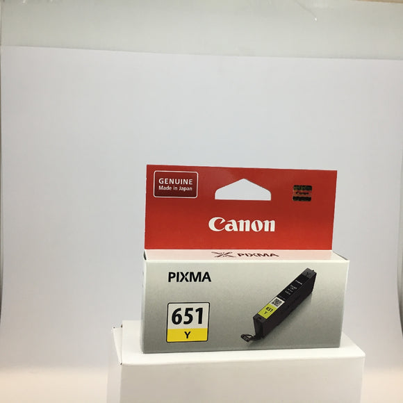 Canon CLI651Y Yellow Ink Cartridge