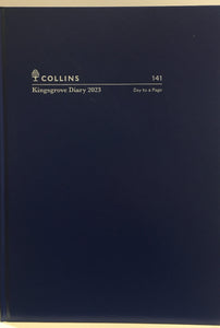 DIARY 2023 COLLINS 141.P59 A4 KINGSGROVE DTP BLUE