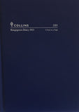 DIARY 2023 COLLINS A5 KINGSGROVE 2DTP BLUE